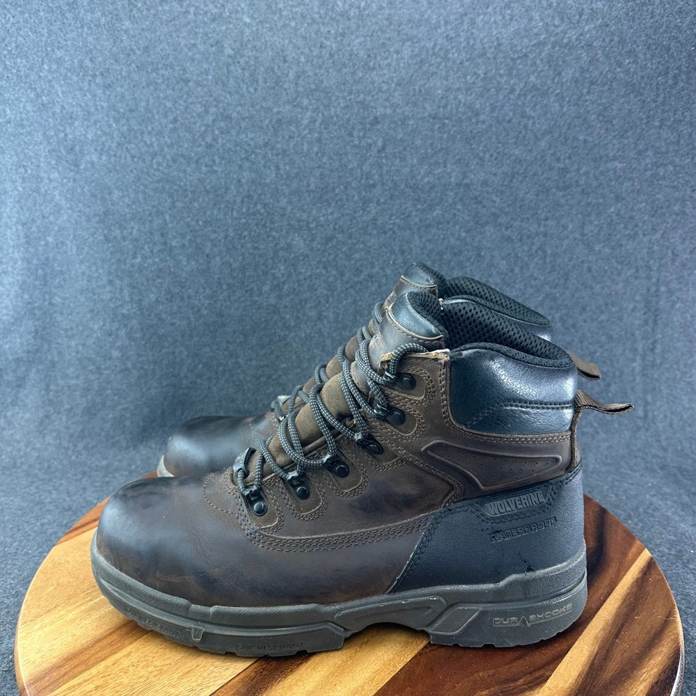 Wolverine I-90 DURASHOCKS W10873 Men's Comp-Toe Work Boot Brown US Size 11.5 - Picture 7 of 12